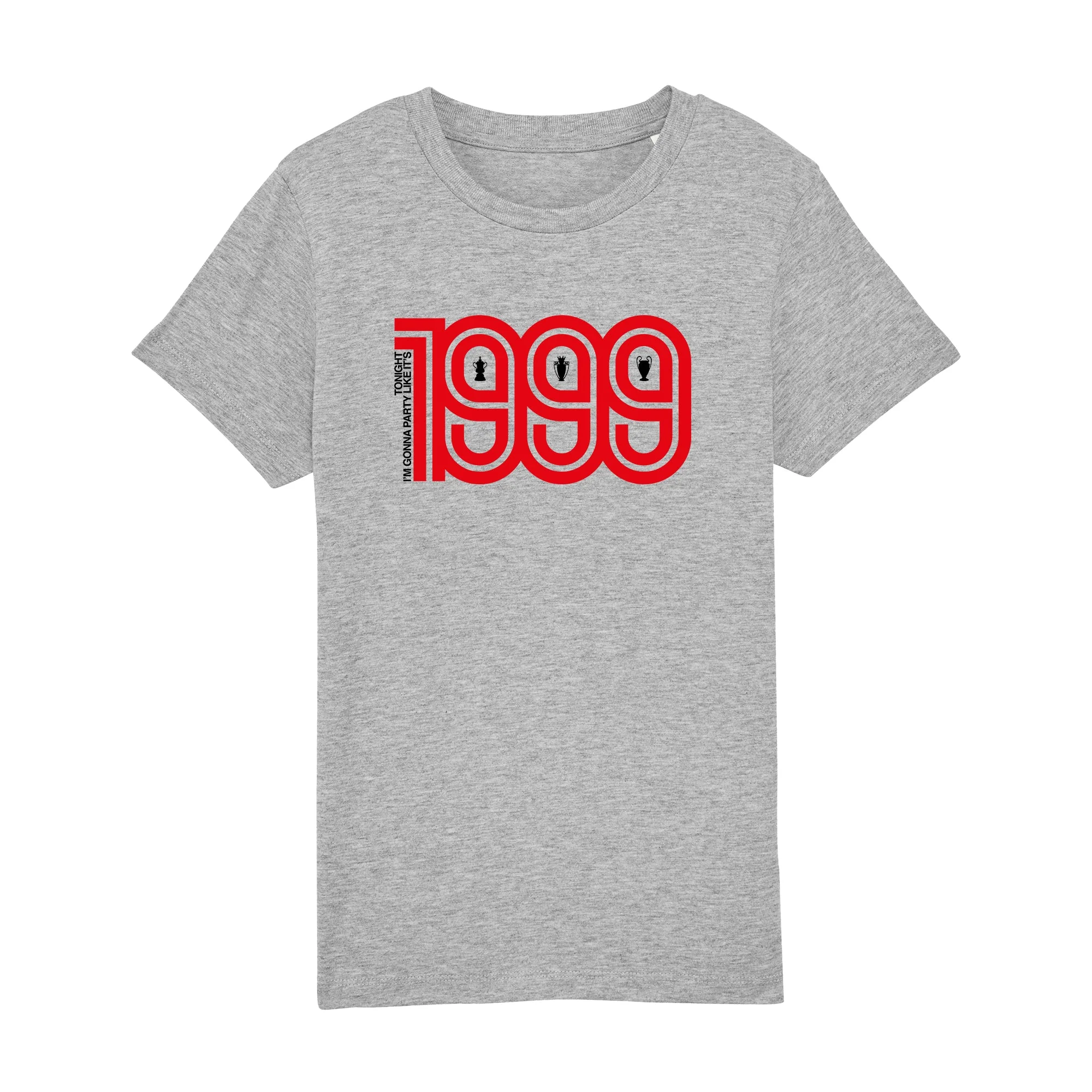 1999 Treble Winners Kids Tee - Image 6