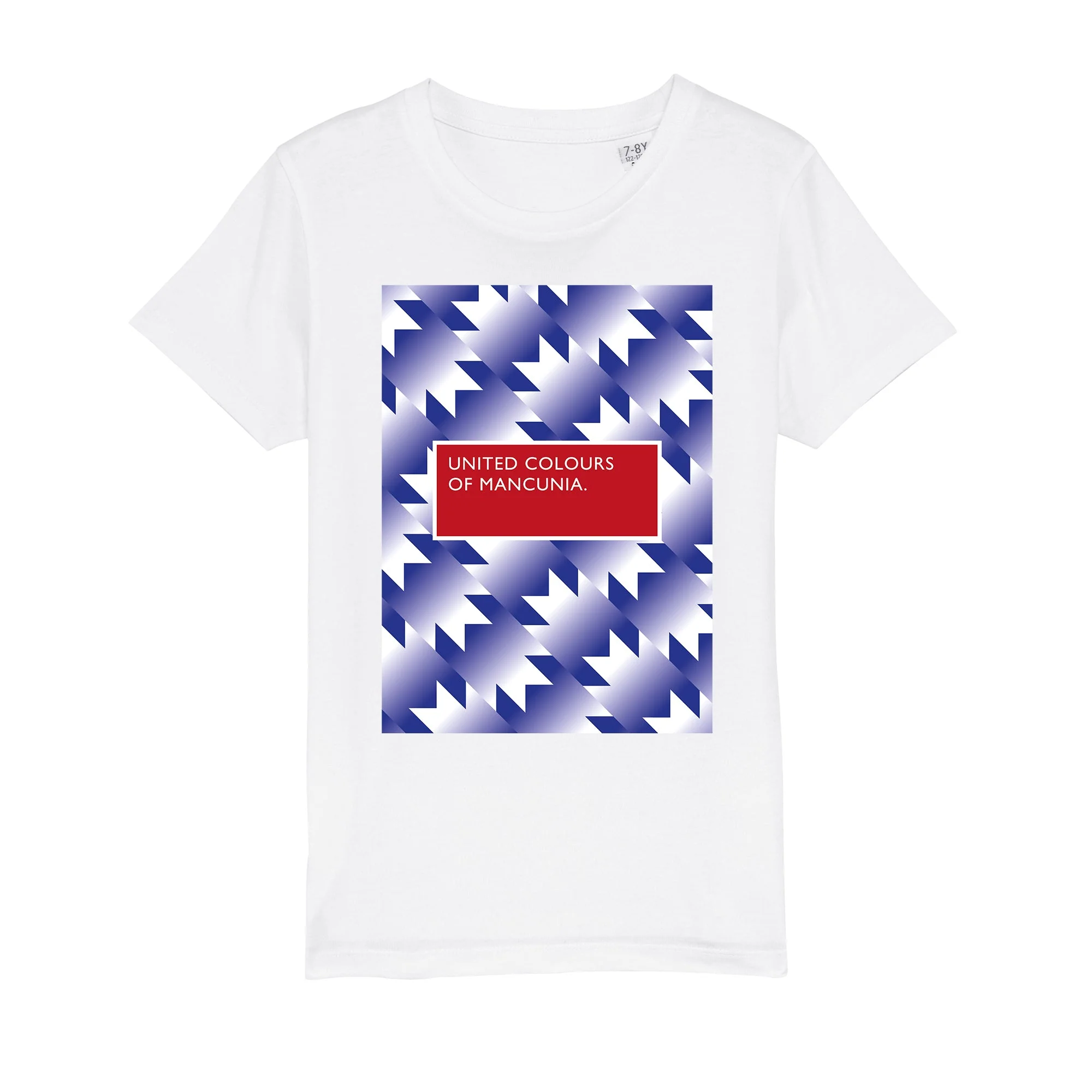 United Colours Of Mancunia 90-92 Awaydays Kids Tee - Image 3